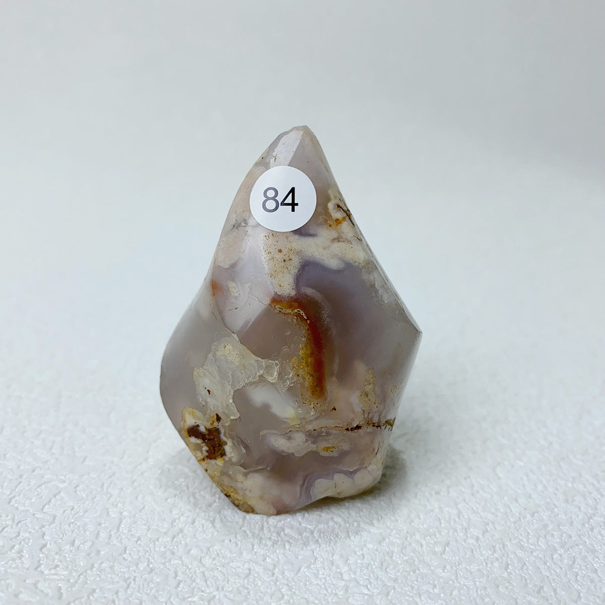 Small Size Natural Pink Amethyst Flame Crystal