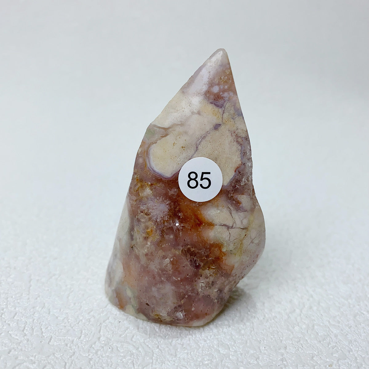 Small Size Natural Pink Amethyst Flame Crystal