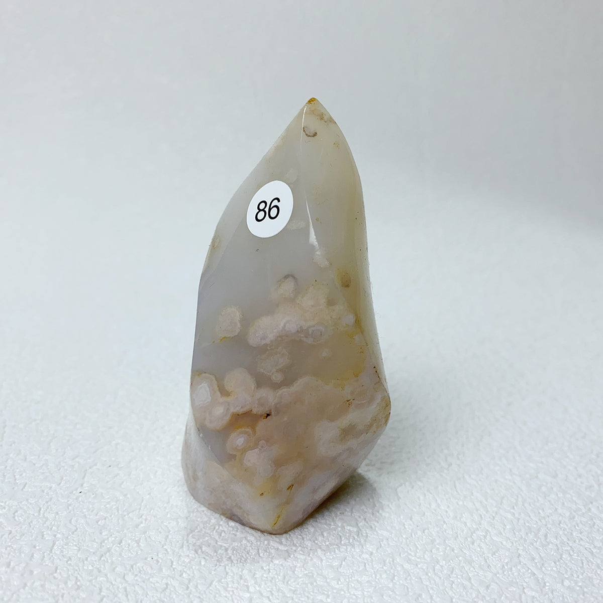 Small Size Natural Pink Amethyst Flame Crystal