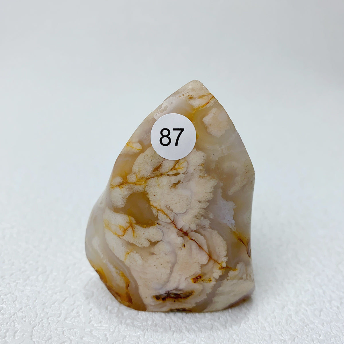 Small Size Natural Pink Amethyst Flame Crystal