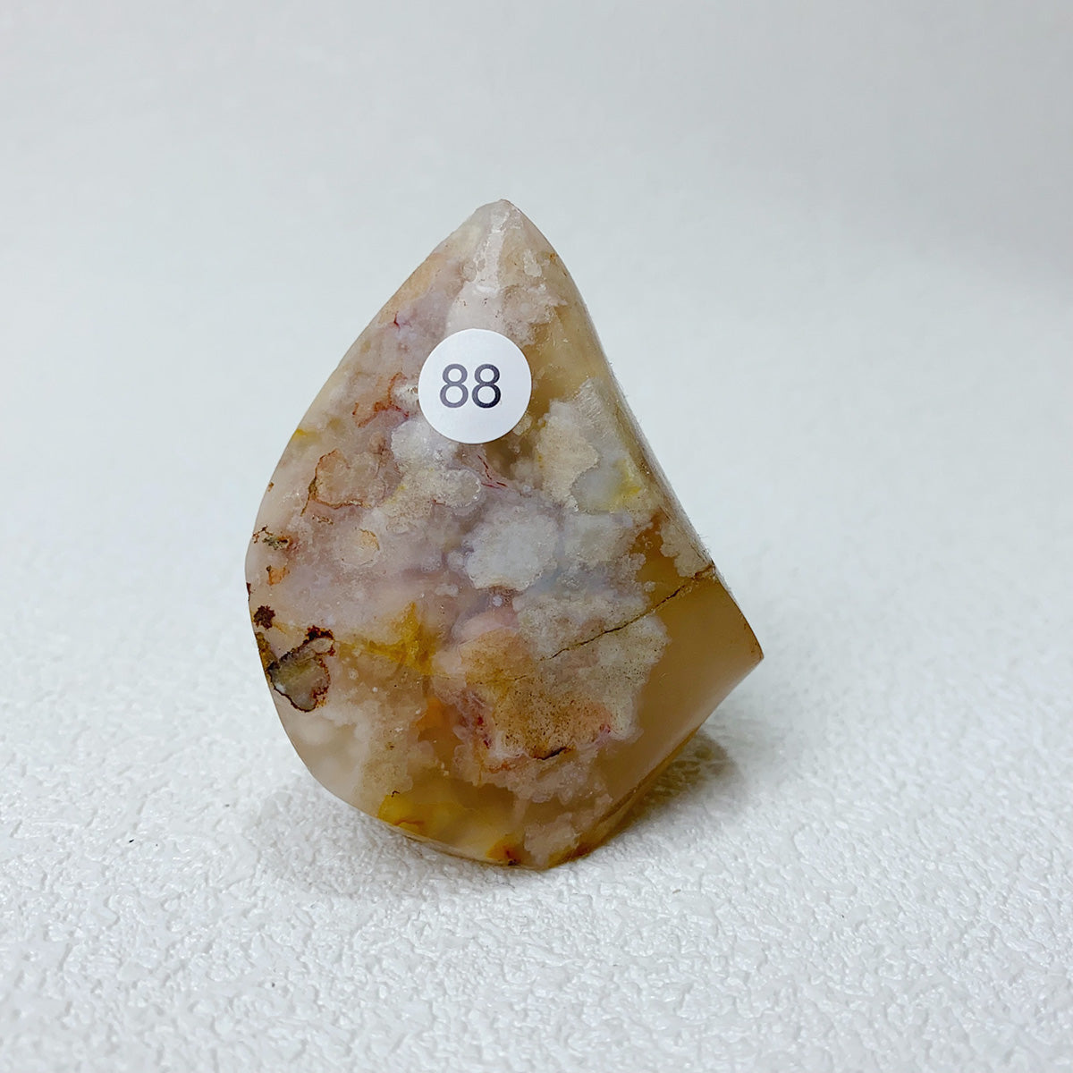 Small Size Natural Pink Amethyst Flame Crystal
