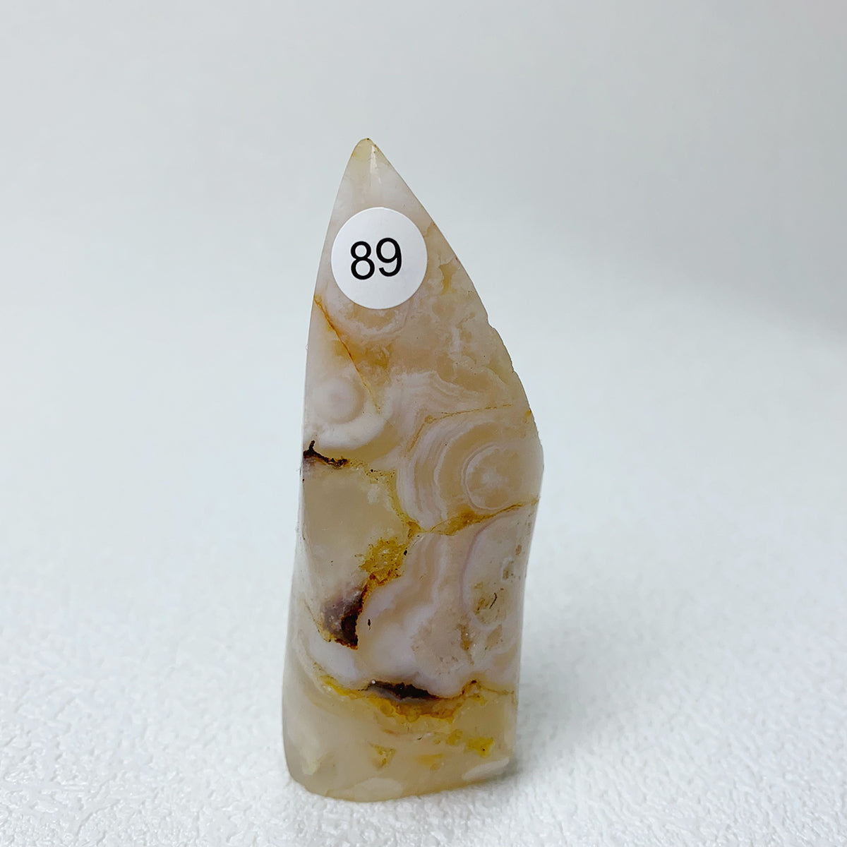 Small Size Natural Pink Amethyst Flame Crystal