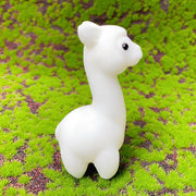 Crystal  White Jade  Carved Snowman Christmas