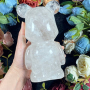 Natural Clear Quartz Gloomy Carving