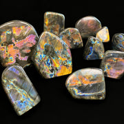 Natural crystal Colorful Labradorite Freeform