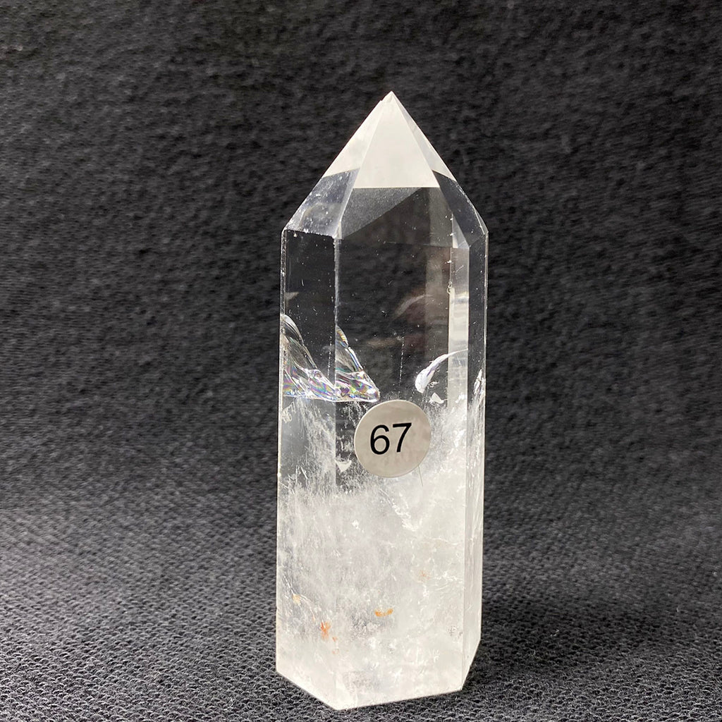 Natural Clear Quartz Reiki Tower