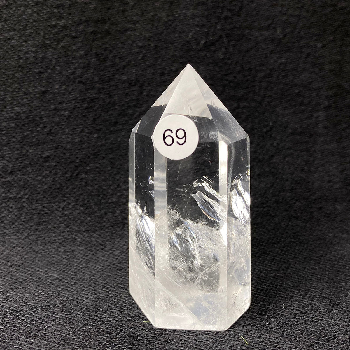 Natural Clear Quartz Reiki Tower