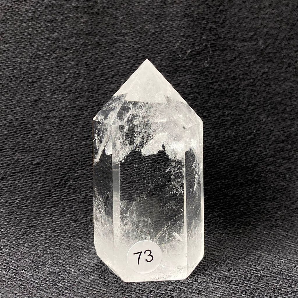 Natural Clear Quartz Reiki Tower