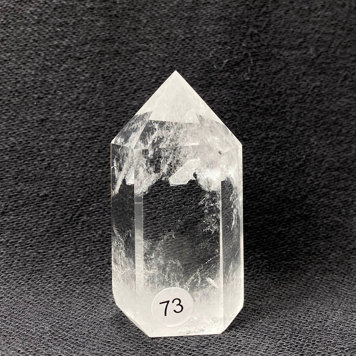 Natural Clear Quartz Reiki Tower