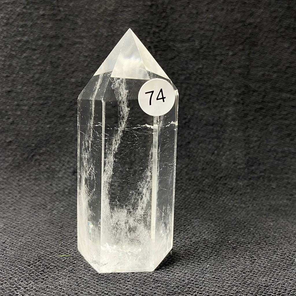 Natural Clear Quartz Reiki Tower