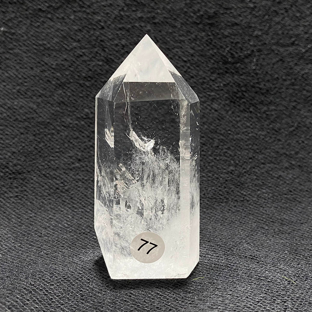 Natural Clear Quartz Reiki Tower
