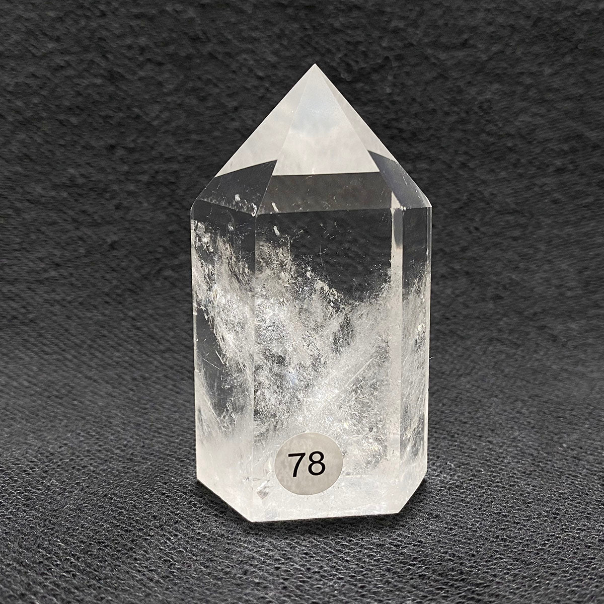 Natural Clear Quartz Reiki Tower