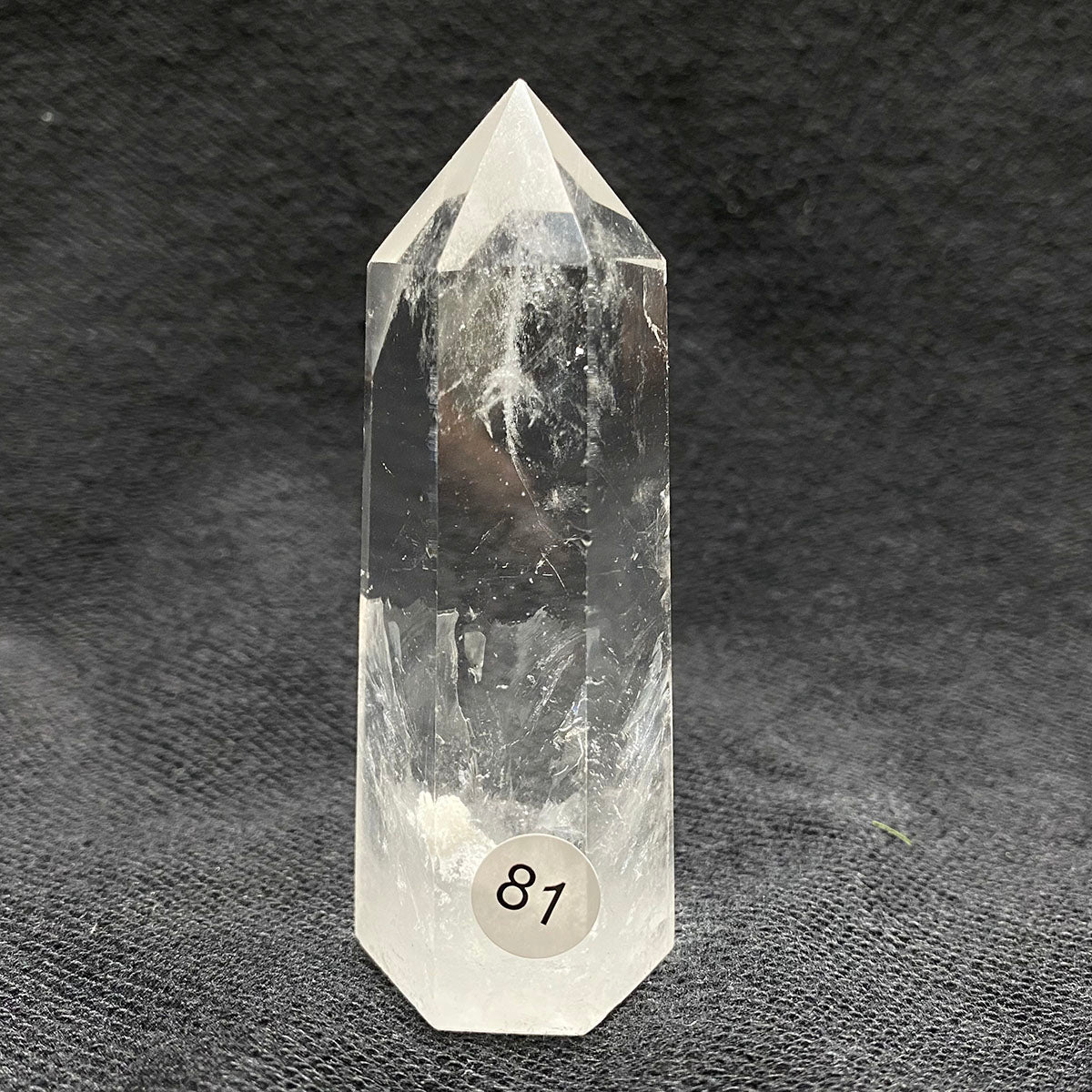 Natural Clear Quartz Reiki Tower