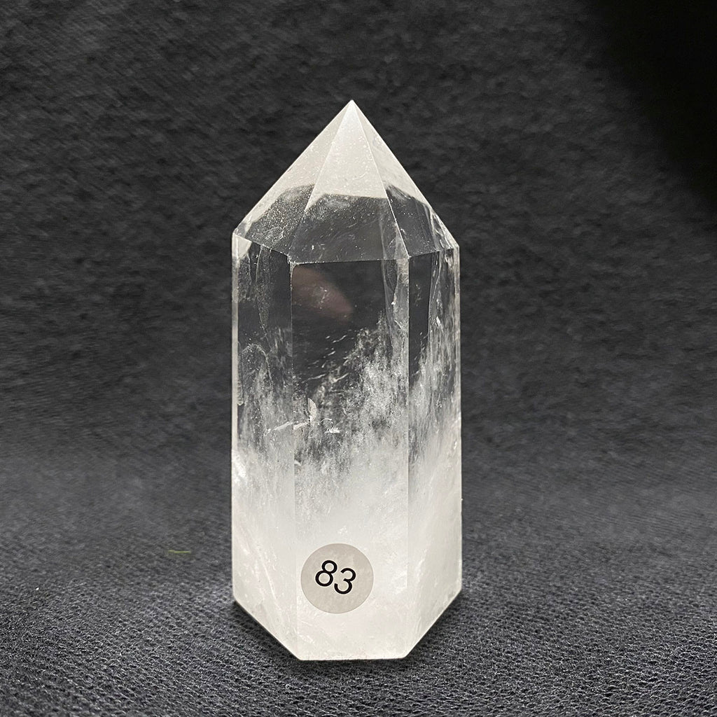 Natural Clear Quartz Reiki Tower