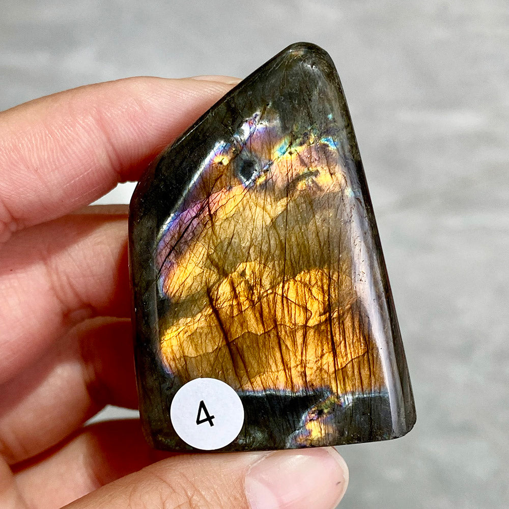 Natural Crystal Labradorite Freeform