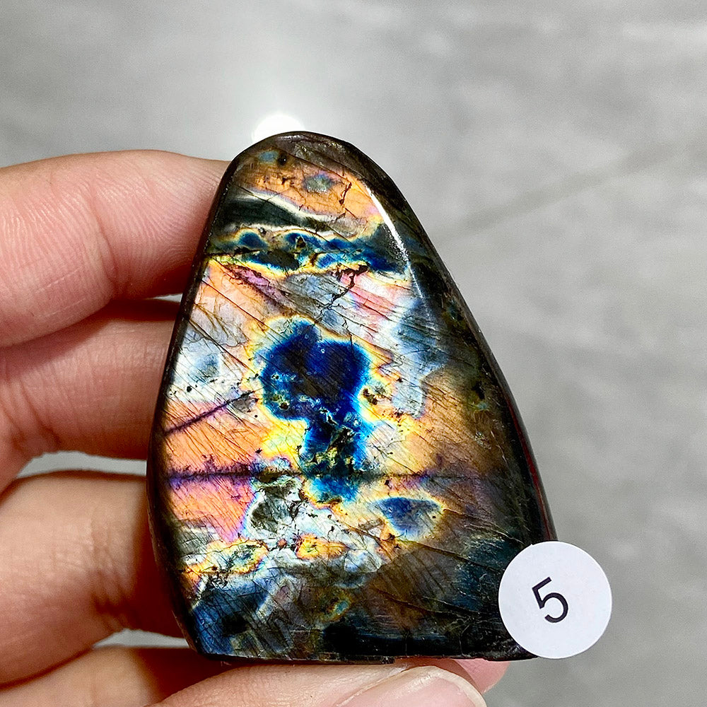 Natural Crystal Labradorite Freeform