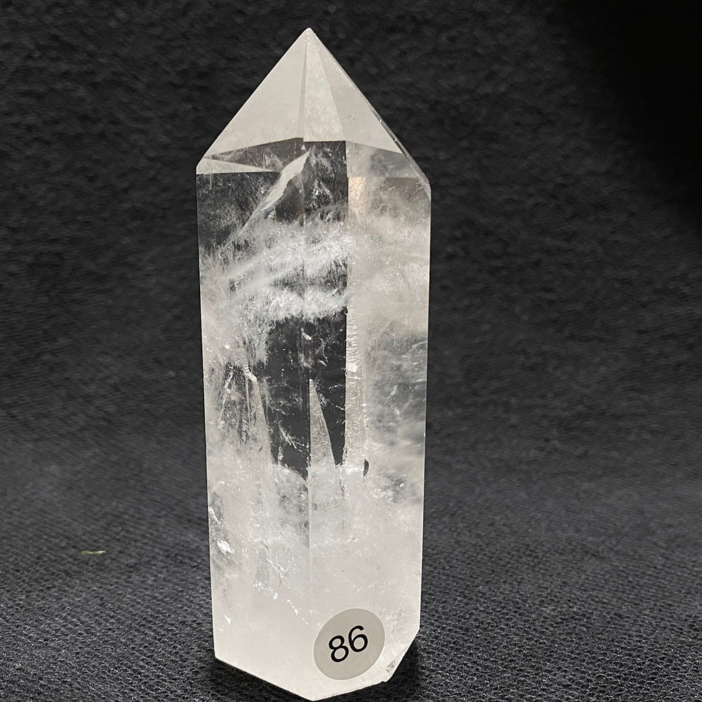 Natural Clear Quartz Reiki Tower