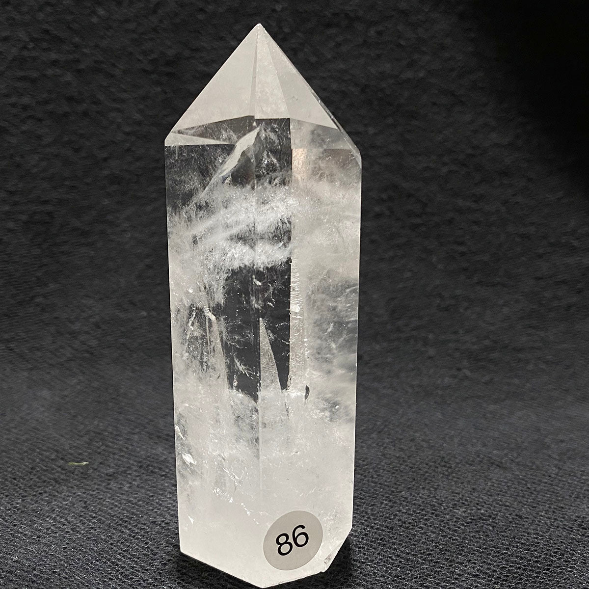 Natural Clear Quartz Reiki Tower