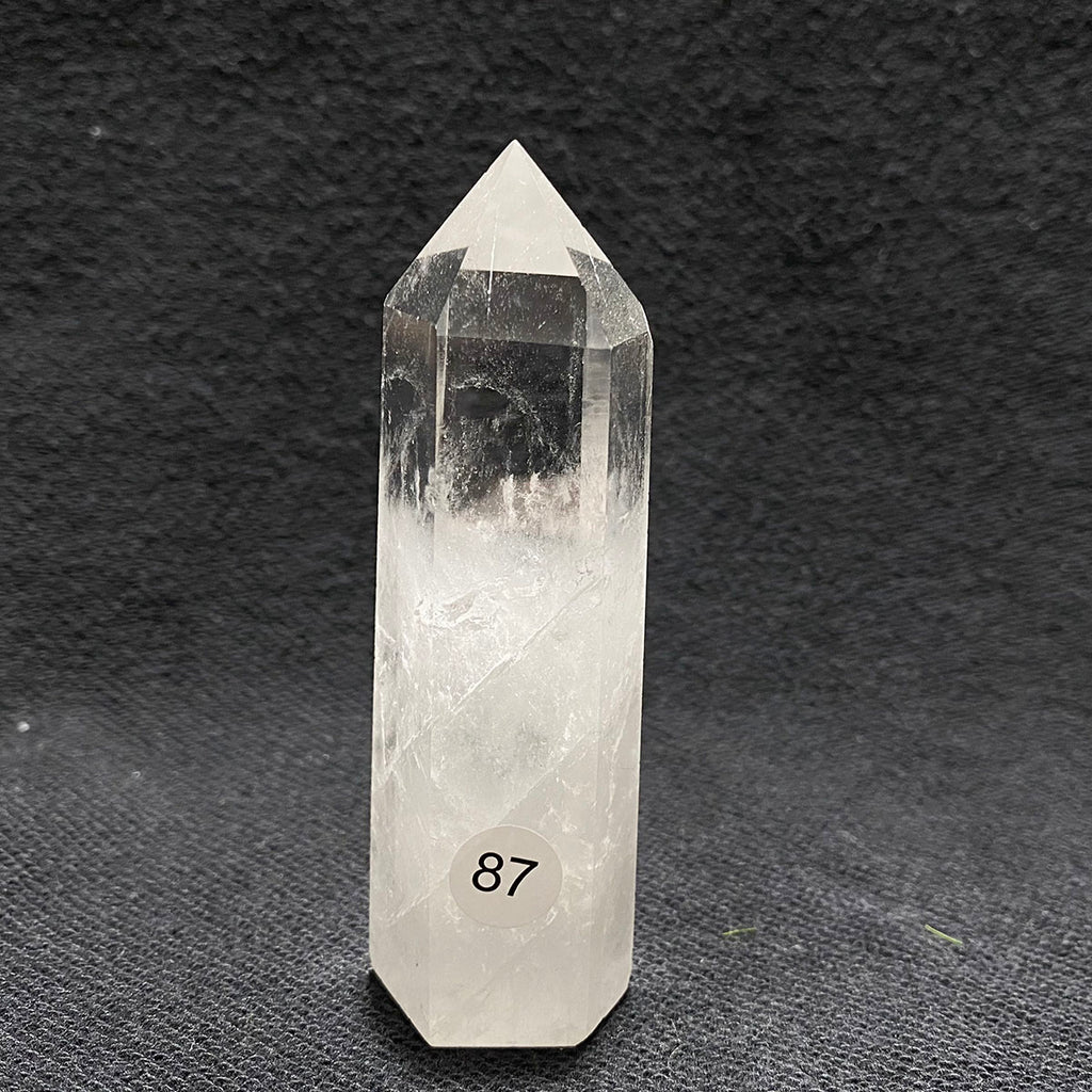 Natural Clear Quartz Reiki Tower