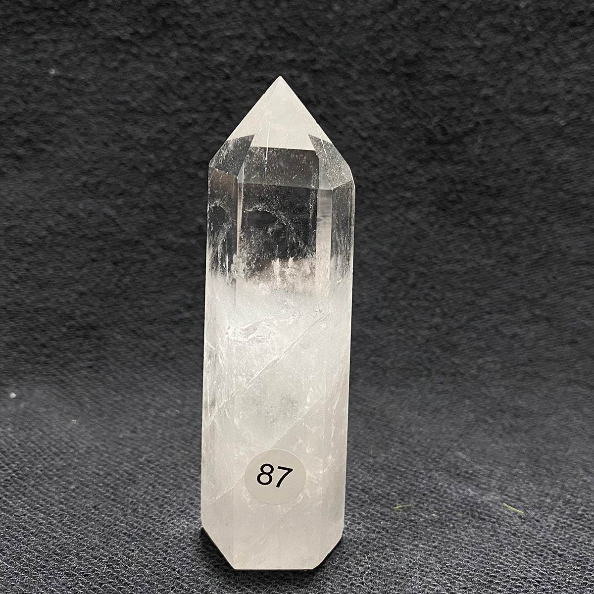 Natural Clear Quartz Reiki Tower