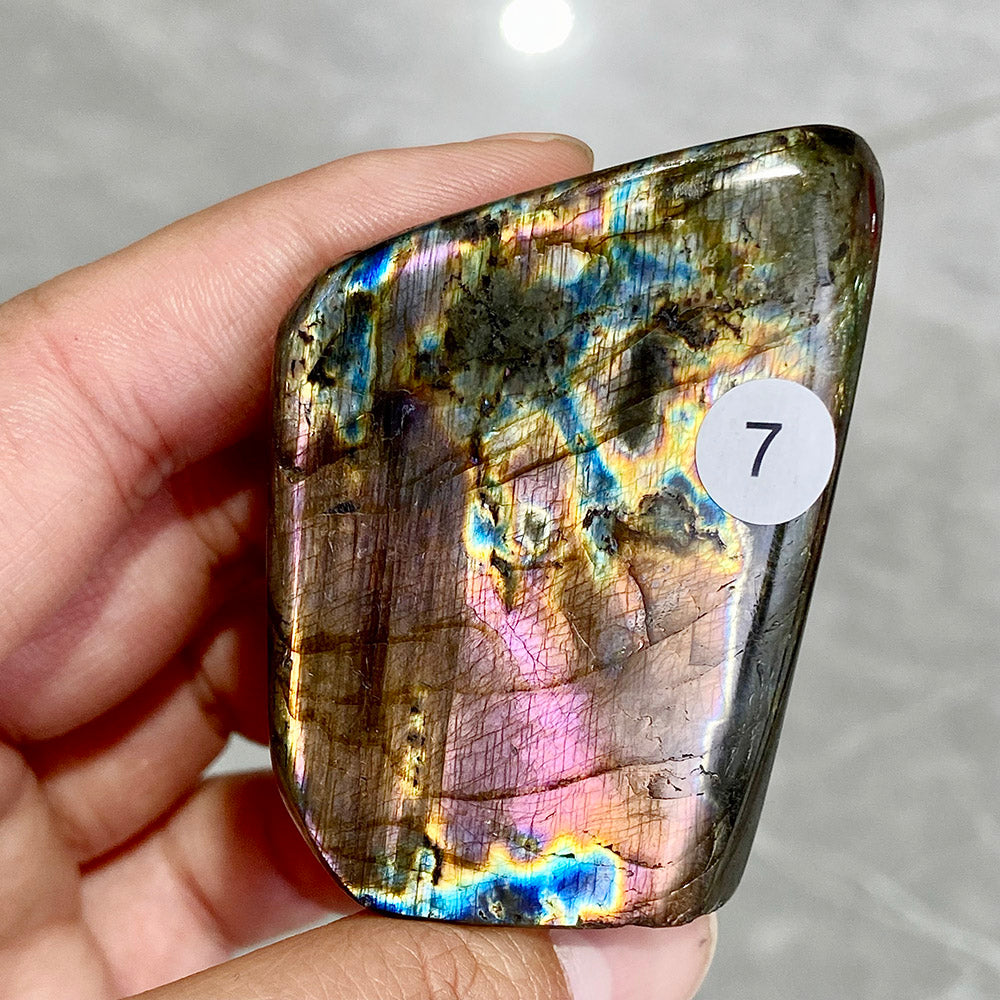 Natural Crystal Labradorite Freeform