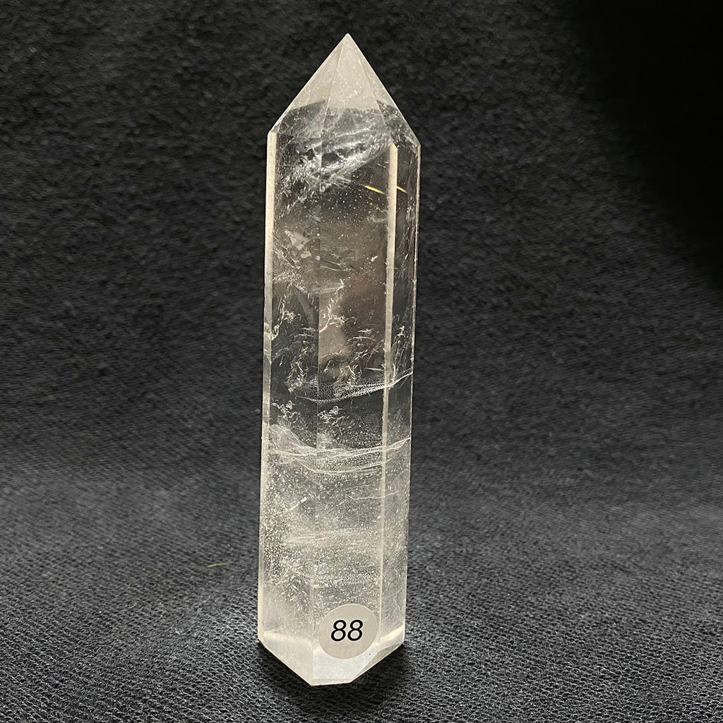 Natural Clear Quartz Reiki Tower