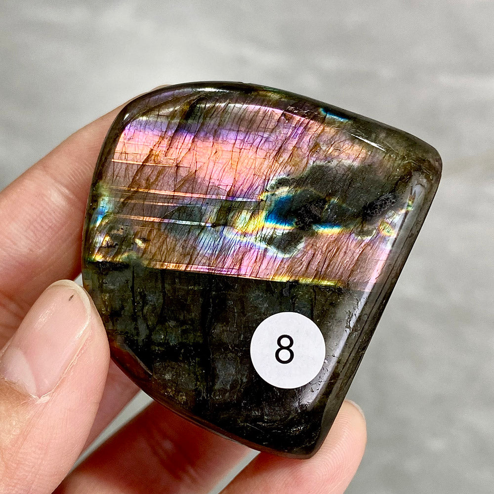 Natural Crystal Labradorite Freeform