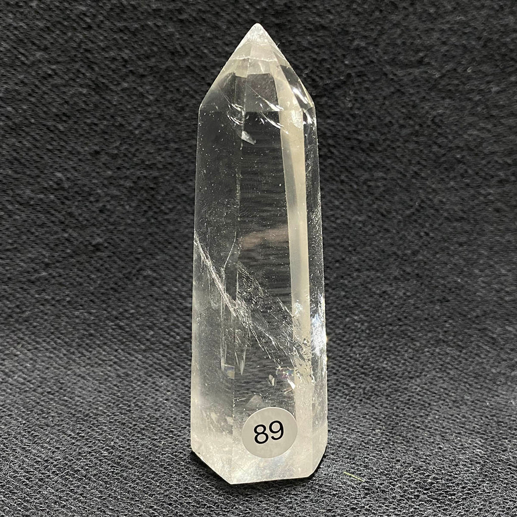 Natural Clear Quartz Reiki Tower