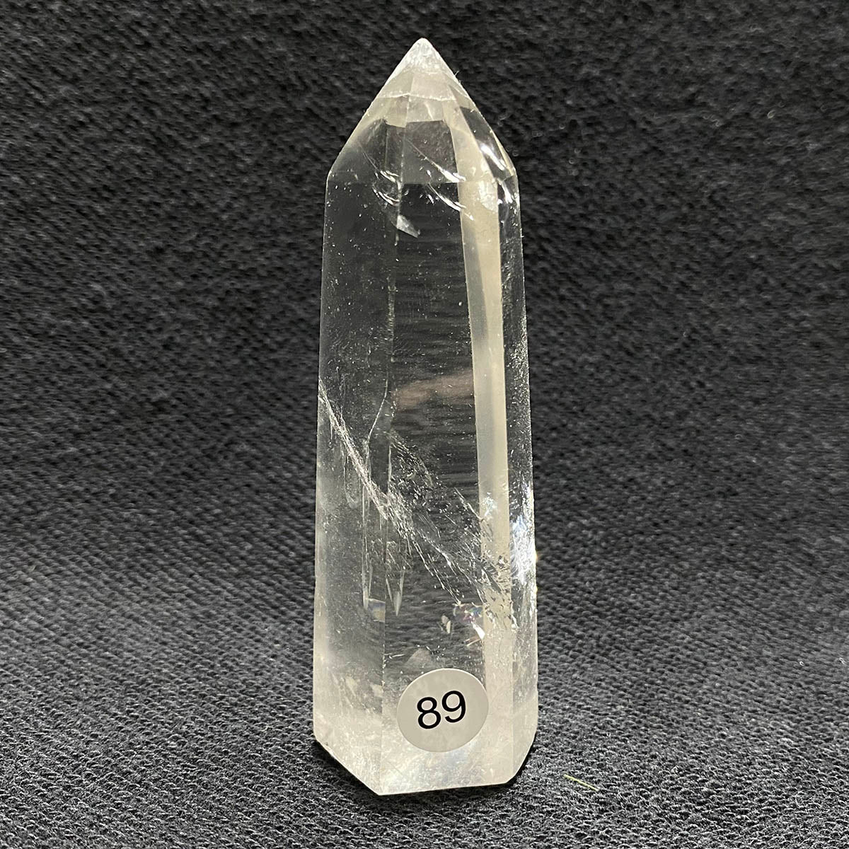 Natural Clear Quartz Reiki Tower