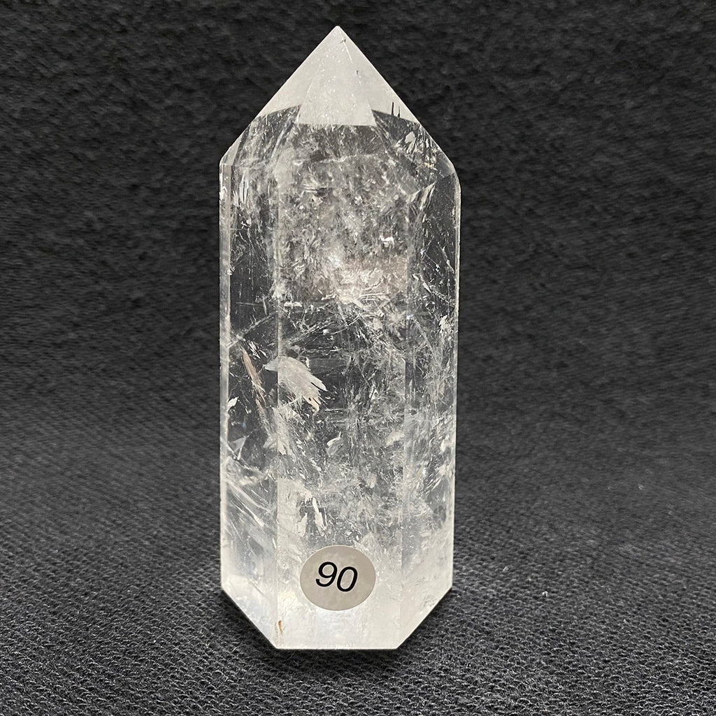 Natural Clear Quartz Reiki Tower