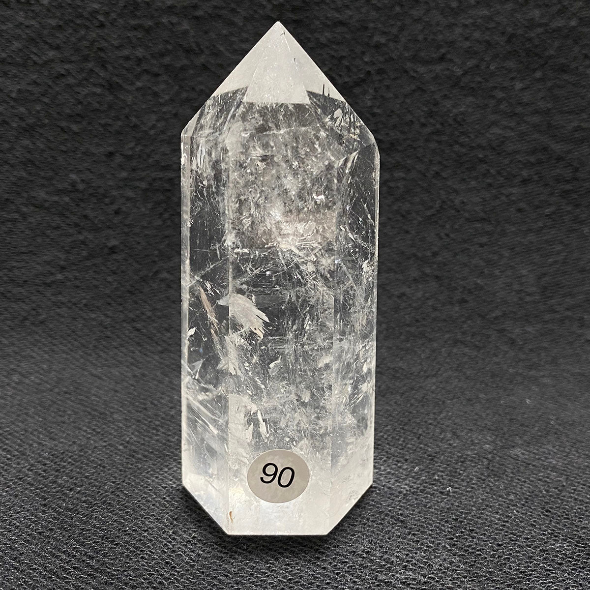 Natural Clear Quartz Reiki Tower