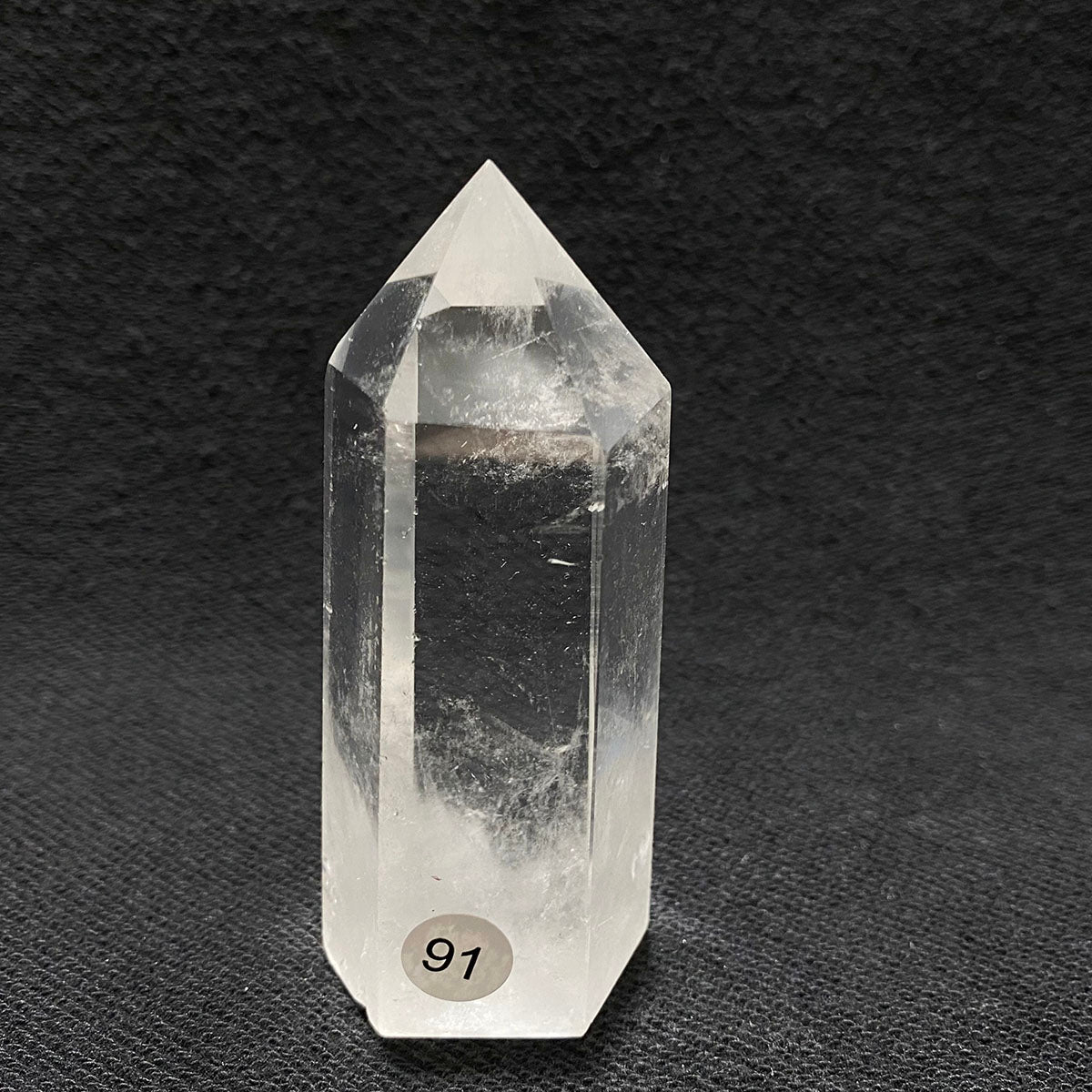 Natural Clear Quartz Reiki Tower