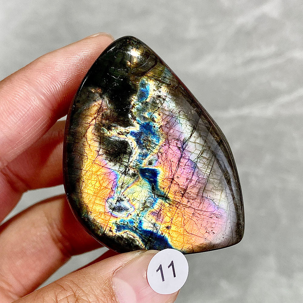 Natural Crystal Labradorite Freeform