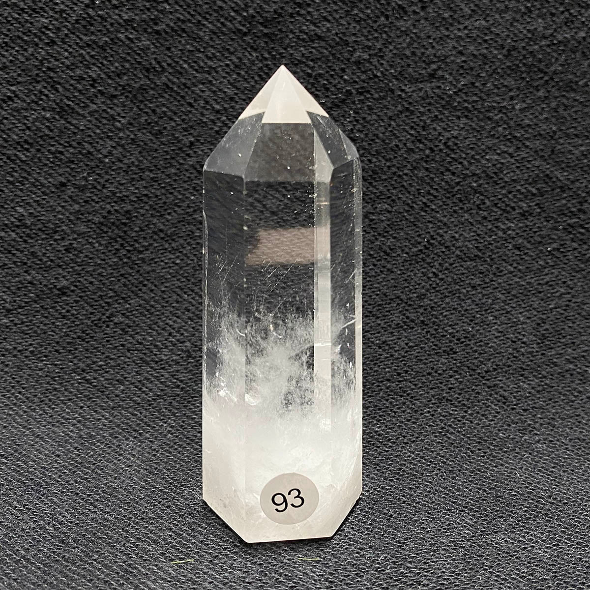 Natural Clear Quartz Reiki Tower