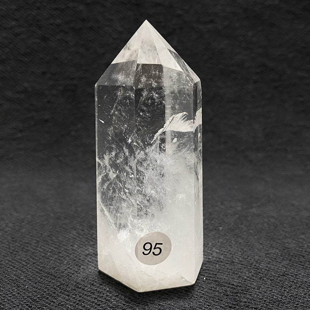 Natural Clear Quartz Reiki Tower