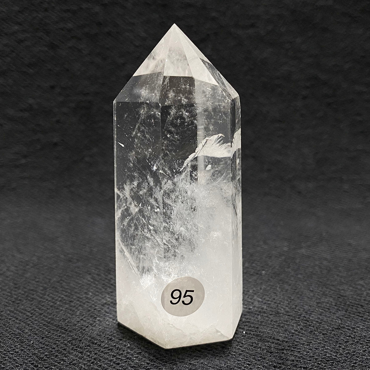 Natural Clear Quartz Reiki Tower