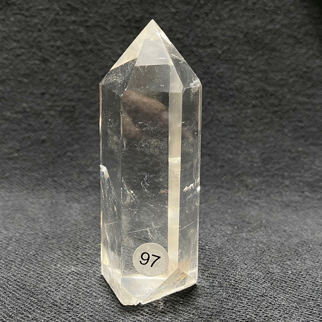 Natural Clear Quartz Reiki Tower