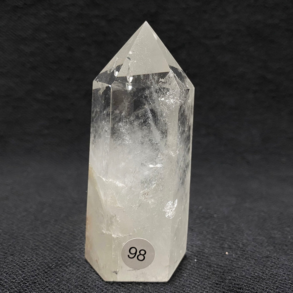 Natural Clear Quartz Reiki Tower