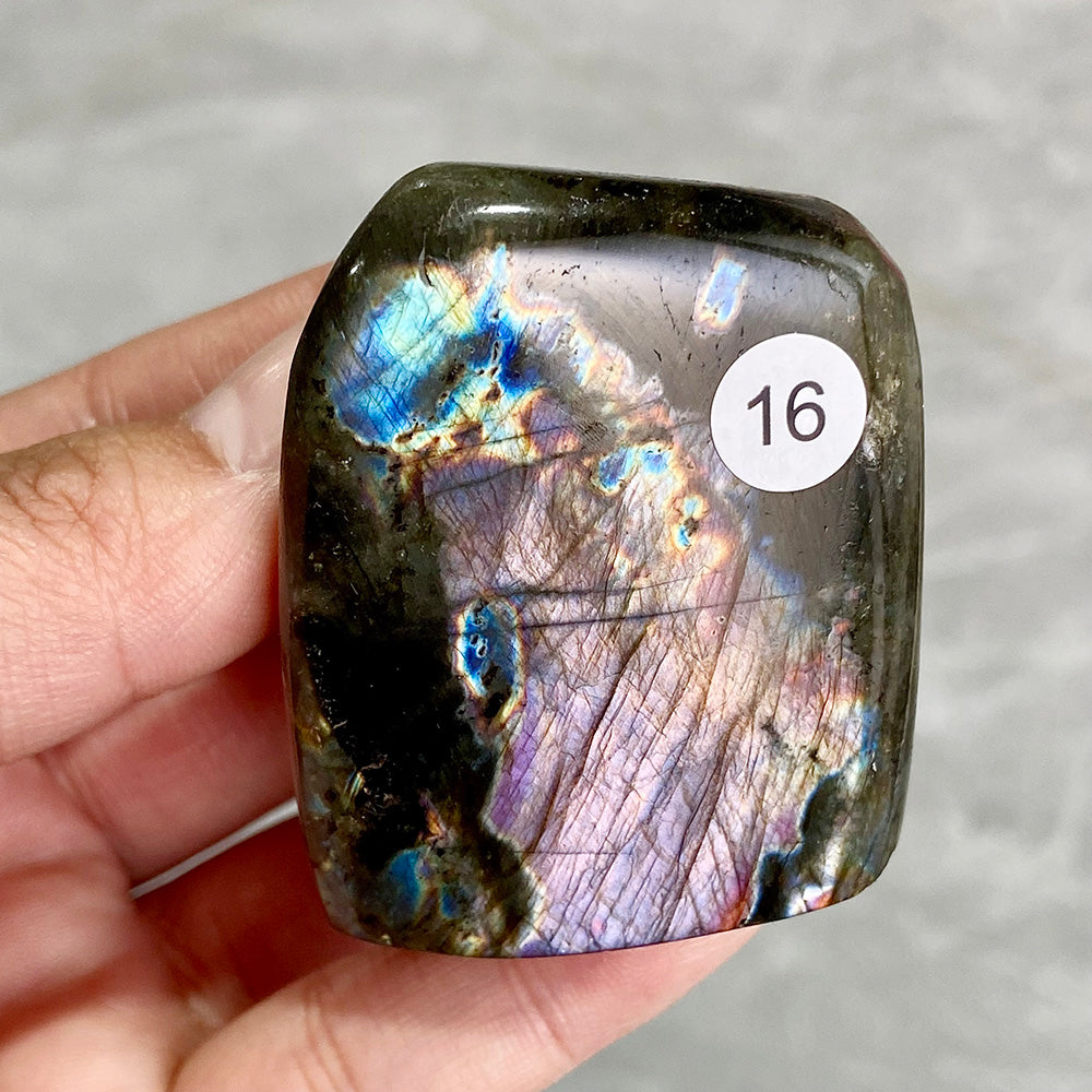 Natural Crystal Labradorite Freeform