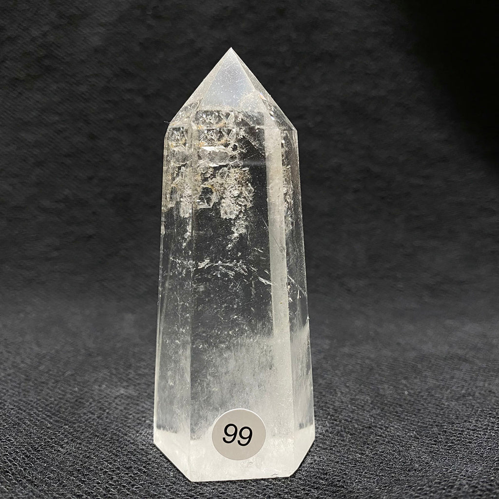 Natural Clear Quartz Reiki Tower