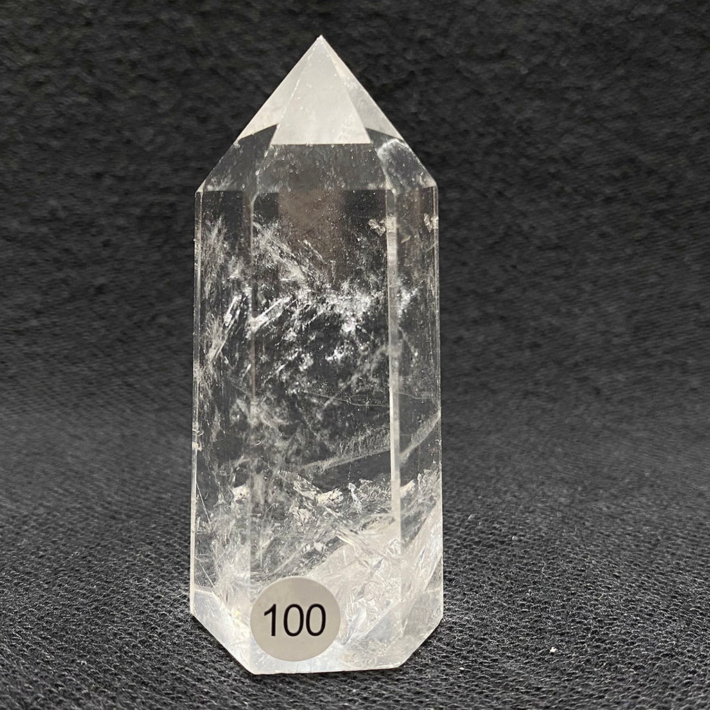 Natural Clear Quartz Reiki Tower