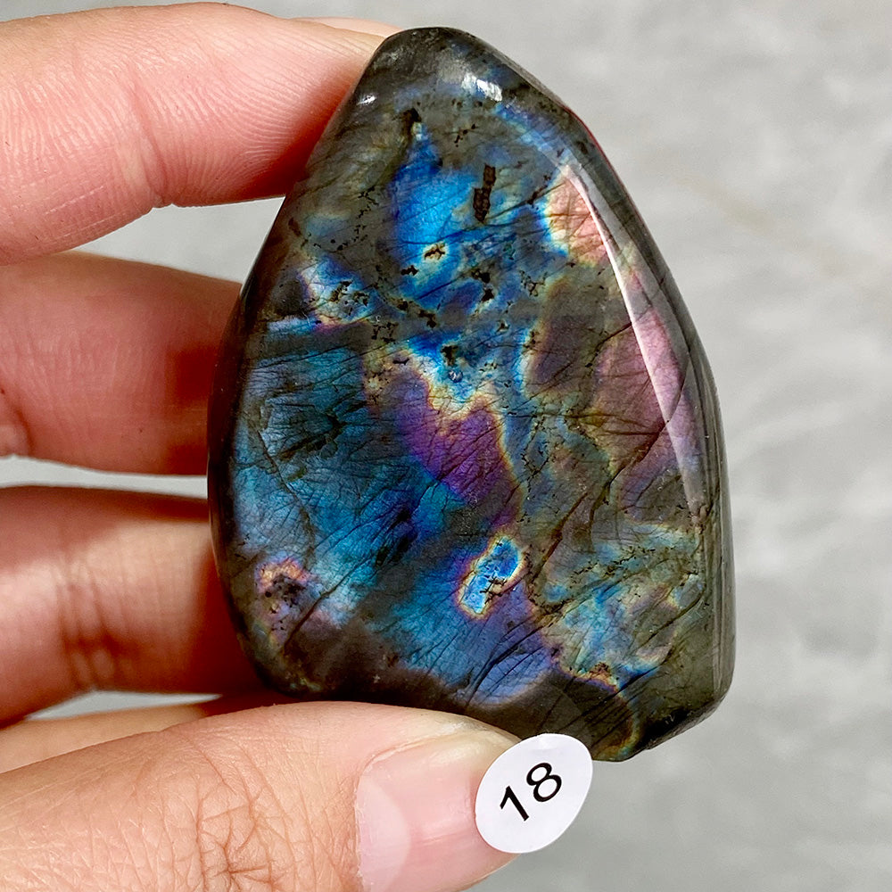 Natural Crystal Labradorite Freeform