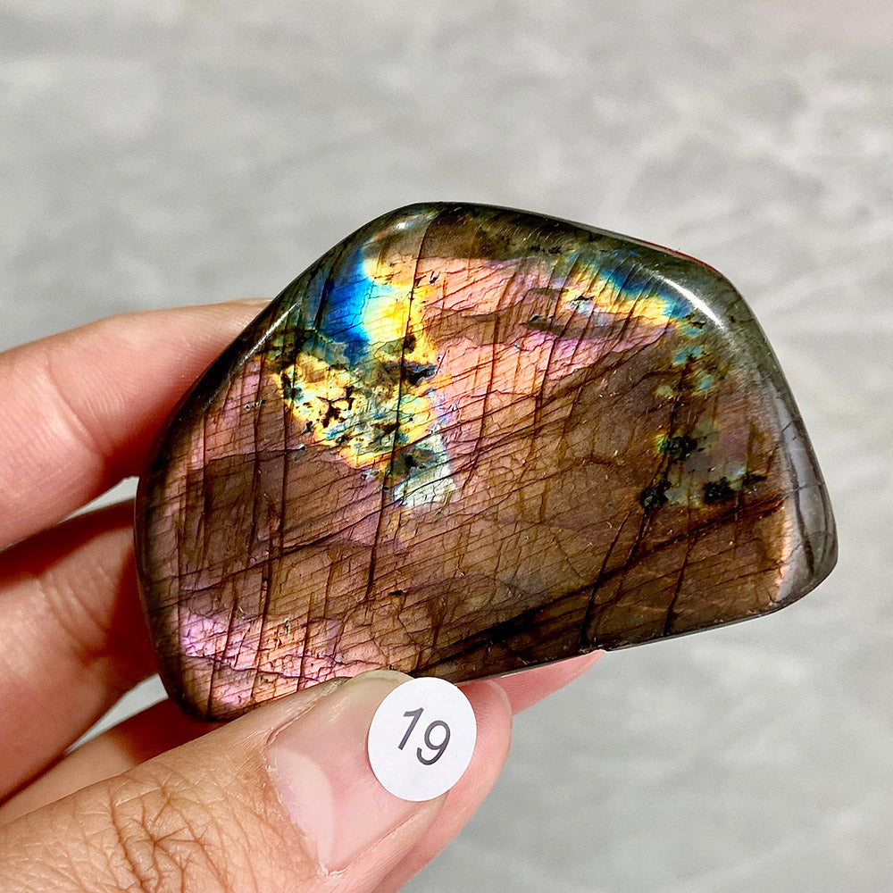 Natural Crystal Labradorite Freeform