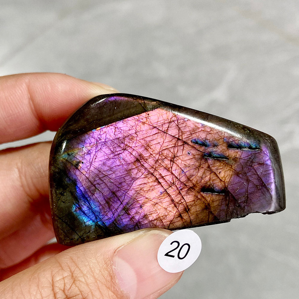 Natural Crystal Labradorite Freeform