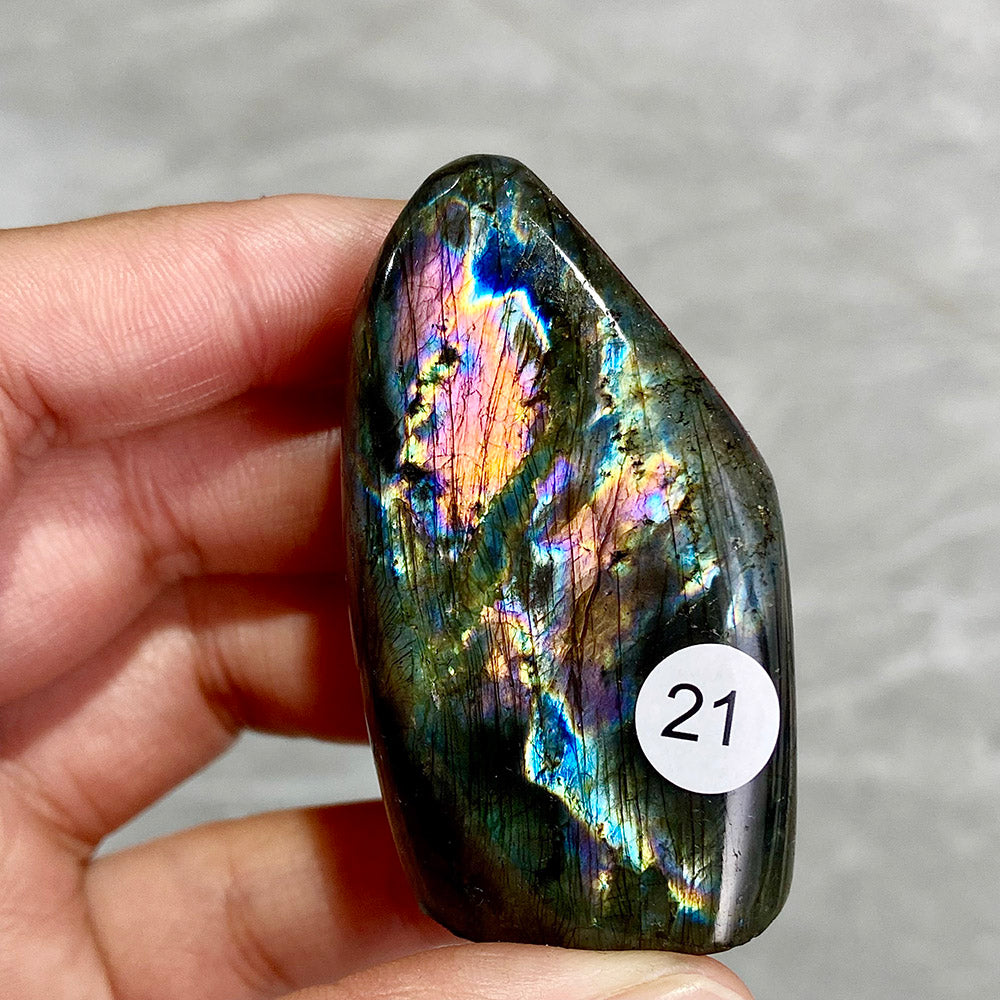 Natural Crystal Labradorite Freeform
