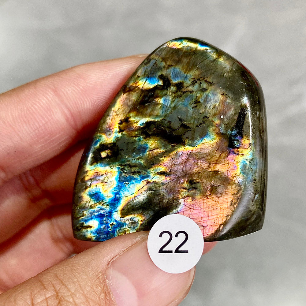 Natural Crystal Labradorite Freeform