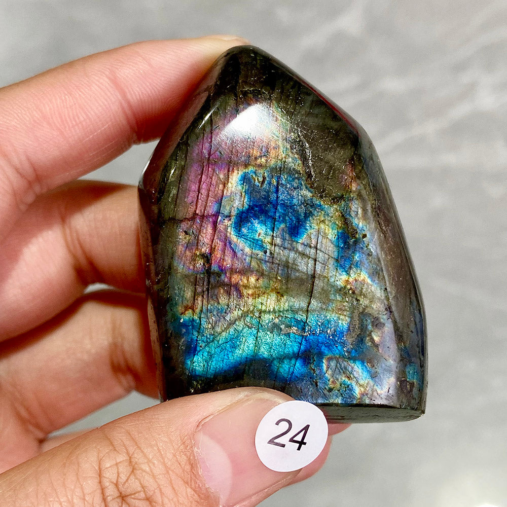 Natural Crystal Labradorite Freeform