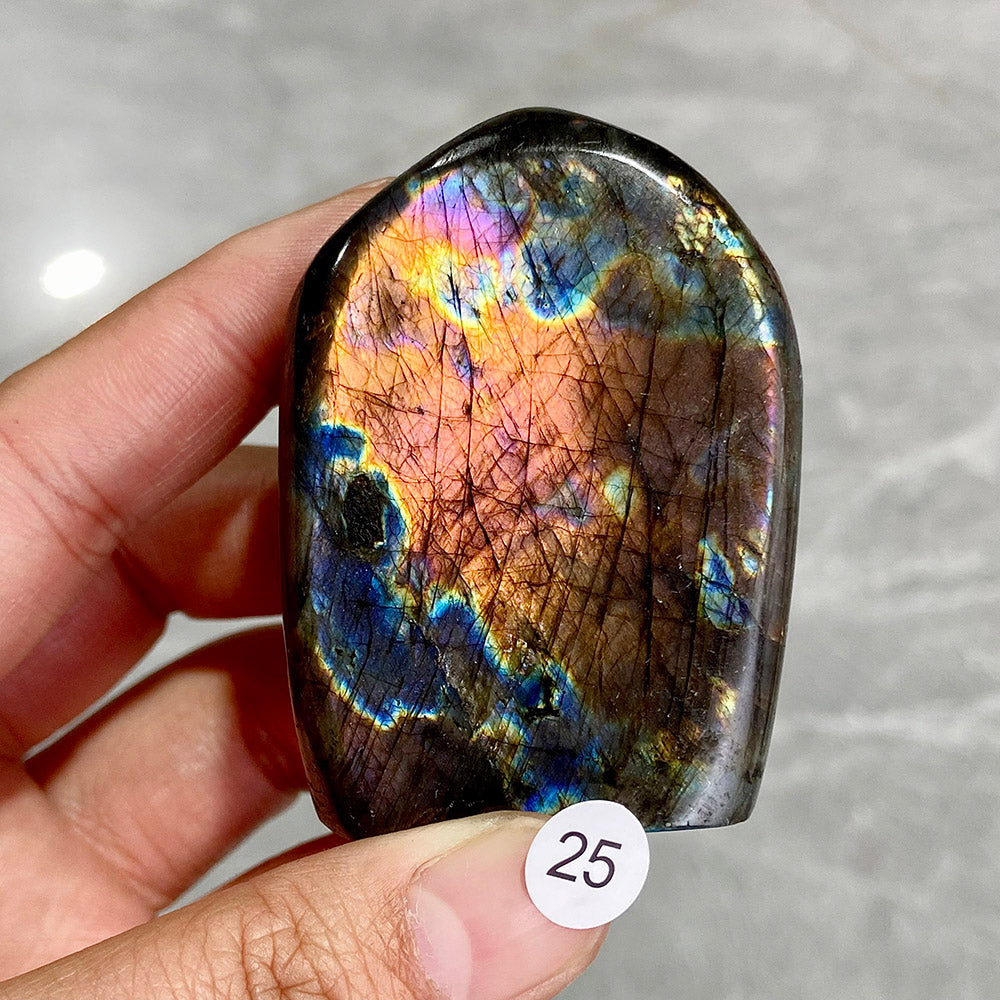 Natural Crystal Labradorite Freeform