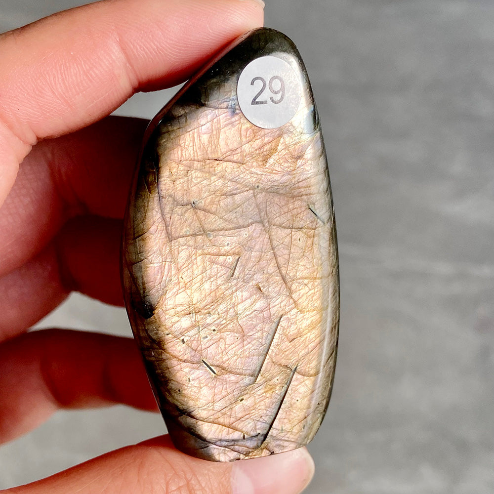 Natural Crystal Labradorite Freeform