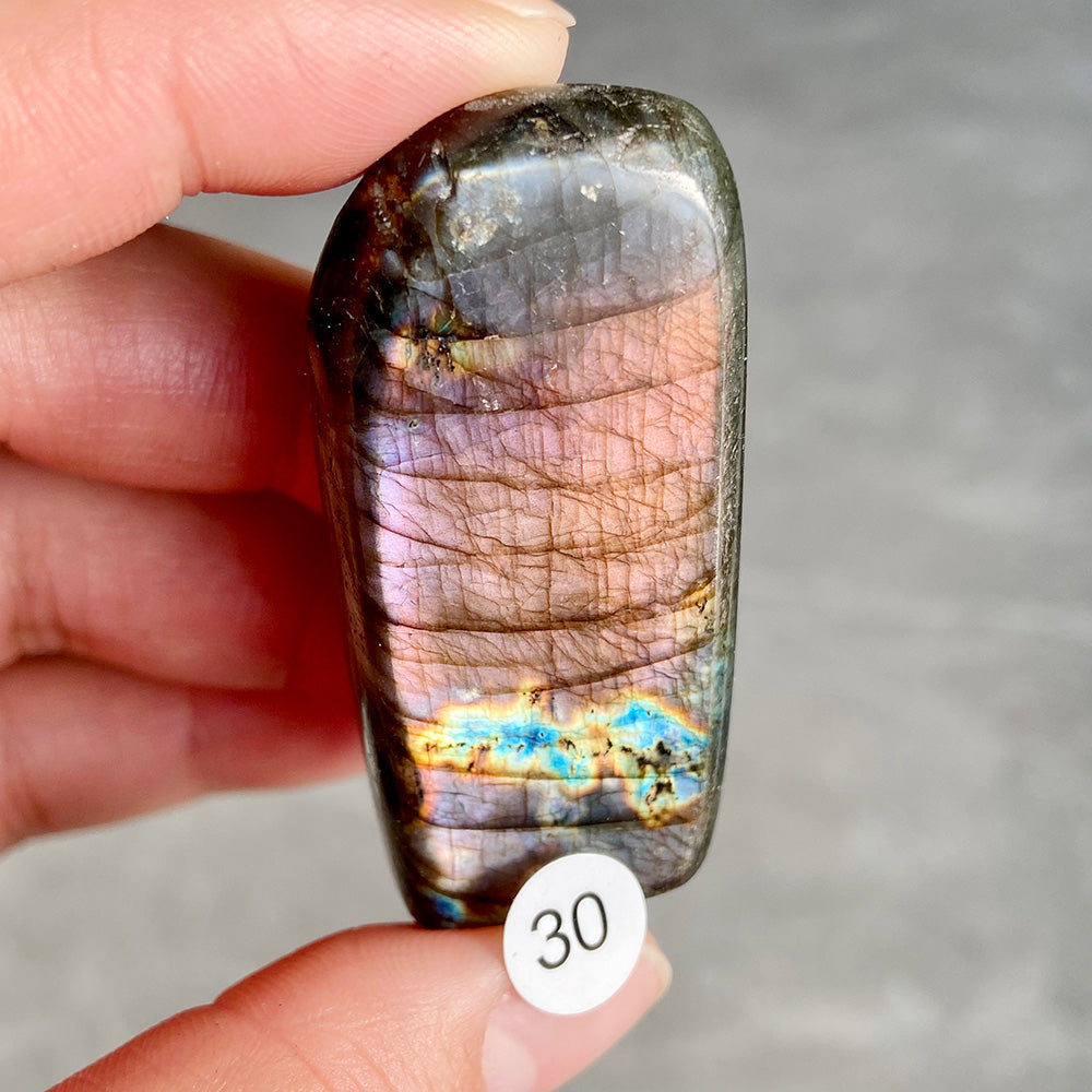 Natural Crystal Labradorite Freeform